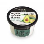Masca de par Bio Reparatoare cu Avocado si Miere, 250ml, Organic Shop