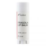 Balsam pentru buze de fragi, 6ml, Sabio