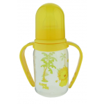 Biberon cu manare decorat, 125ml, Primii Pasi