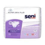 Scutece cu sistem inchis Super Plus Medium, 10 bucati, Seni