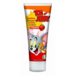 Pasta de dinti cu capsuni Tom and Jerry, 75ml, Naturaverde