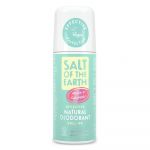 Deodorant cu pepene si castravete Salt Of The Earth Pure Aura, 75ml, Crystal Spring