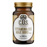 Vitamina B12 MAX 1000mcg, 60 tablete, COS Laboratories