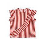 Bluza cu model si terminatii valurite