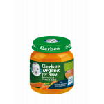 Morcovi si cartofi dulci +4 luni, 125g, Gerber