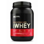 Proteine din zer Gold Standard 100% Whey Capsuni, 908g, Optimum Nutrition