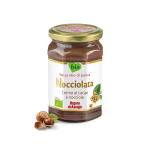 Crema bio cu alune si cacao de alune de padure cu lapte Nocciolata, 250g, Rigoni di Asiago