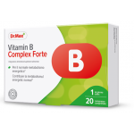 Dr. Max Vitamina B Complex Forte, 20 comprimate