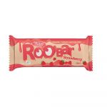 Baton cu capsuni invelit in glazura roz Bio, 30g, Roobar