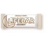 Baton cu nuca de cocos raw Lifebar Bio, 47g, Lifefood