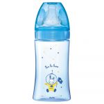 Biberon pentru initiere anti-colici 0-6 luni Debit 2 Cosmonaut, 270ml, Dodie