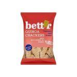 Crackers cu quinoa si turmeric fara gluten Bio, 100g, Bettr
