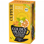 Ceai eco infuzie de portocale si turmeric, 20 plicuri, Cupper