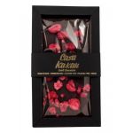 Ciocolata artizanala cu zmeura liofilizata, 70g, Casa Kakau