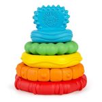 Jucarie multisenzoriala si de dentitie Stacking Teether, 1 bucata, Baby Einstein