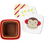 Set cutii pentru pranz Zoo Maimutica, 3 bucati, Skip Hop