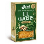 Lifecrackers cu rozmarin raw Bio, 90g, Lifefood