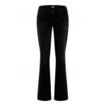 Blugi bootcut din amestec de modal cu talie medie