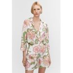 Pantaloni scurti cu imprimeu floral Clavel