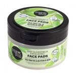 Discuri pentru curatare si exfoliere Tea Tree Oil & Glycolic Acid, 20 bucati, Organic Shop