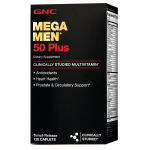 Complex de multivitamine pentru barbati Mega Men 50 Plus, 120 tablete, GNC