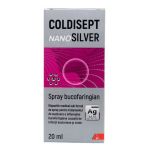 Spray pentru gat Coldisept NanoSilver, 20ml, Arkona