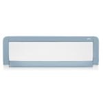 Bariera de protectie pat pentru bebelusi Albastru-gri XL 45111, 150cm, Reer