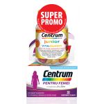 Pachet Centrum Femei, 30 comprimate + Centrum Junior VitaGummy, 30 jeleuri