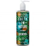 Sapun lichid natural cu cocos, 400ml, Faith in Nature