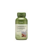 Extract standardizat de scortisoara si crom Herbal Plus®, 60 capsule, GNC