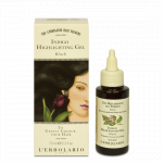 L'Erbolario Gel colorare pentru par indigo Black, 70ml