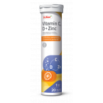 Dr. Max Vitamina C, D + Zinc, 20 comprimate efervescente