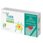 Capsule zmeura fara zahar NutriDef Tuss, 20 capsule, Nutrileya