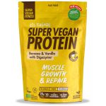 Proteina Super Vegan bio banane si vanilie cu DigeZyme, 400g, Iswari