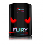 Pre-Workout cu aroma de kiwi si capsuni Fury Extreme, 400g, Genius Nutrition