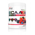 Aminoacizi pudra cu aroma de fructe de padure BCAA-X5, 360g, Genius Nutrition