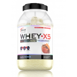 Pudra proteica cu aroma de mar copt Whey-X5, 2000g, Genius Nutrition