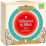 Ceai de hibiscus si menta bio New Sensation, 10 plicuri, Hari Tea