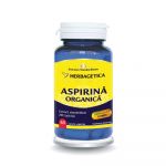 Aspirina organica, 60 capsule, Herbagetica