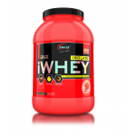 Pudra proteica cu aroma de capsuni iWhey Isolate, 900g, Genius Nutrititon