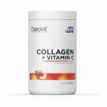Colagen + Vitamina C cu aroma de piersici, 400g, OstroVit