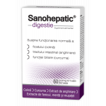 Sanohepatic digestie, 60 comprimate filmate, Zdrovit