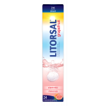 Electroliti cu aroma de grapefruit Litorsal, 24 comprimate efervescente, Zdrovit
