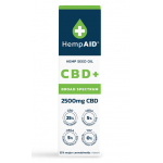 Ulei de canepa cu 2500 CBD 500mg CBDA 500mg CBGA, 10ml, HempAID