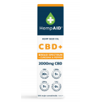 Ulei de canepa cu 2000mg CBD 500mg CBDA 500mgc BGA 200mg Curcuma 5mg Piper, 10ml, HempAID