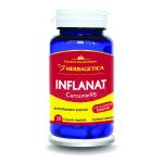 Inflanat+ Curcumin95, 30 capsule vegetale, Herbagetica
