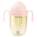 Biberon anticolici cu tetina 360 Breast-Like Old Roze, 300ml, Mombella