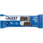 Baton proteic cu aroma de biscuiti cu crema Hero Crispy, 52g, Quest