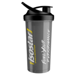 Recipient de mixare Shaker negru, 700ml, Isostar