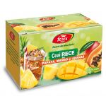 Ceai rece cu papaya mango si ananas, 12 plicuri, Fares